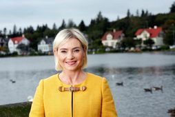 Lilja Dögg Alfreðsdóttir kveður brotthvarf Fréttablaðsins sorglegt og segir íslensk stjórnvöld vinna að lausn á …