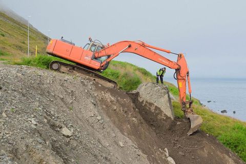 The rock was unearthed from layers of mud after it disappeared from view one year ago.