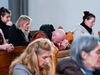 At the prayer meeting yesterday in Landakotskirkja.