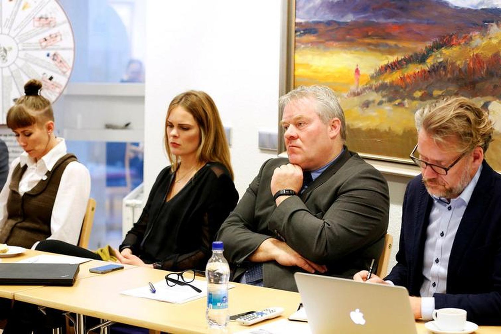 Frá fundi Félags atvinnurekenda og Samtaka fiskframleiðenda og útflytjenda (SFÚ) …