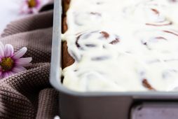 Djúsí kanilsnúðar sem gleðja svo sannarlega alla sælkera.