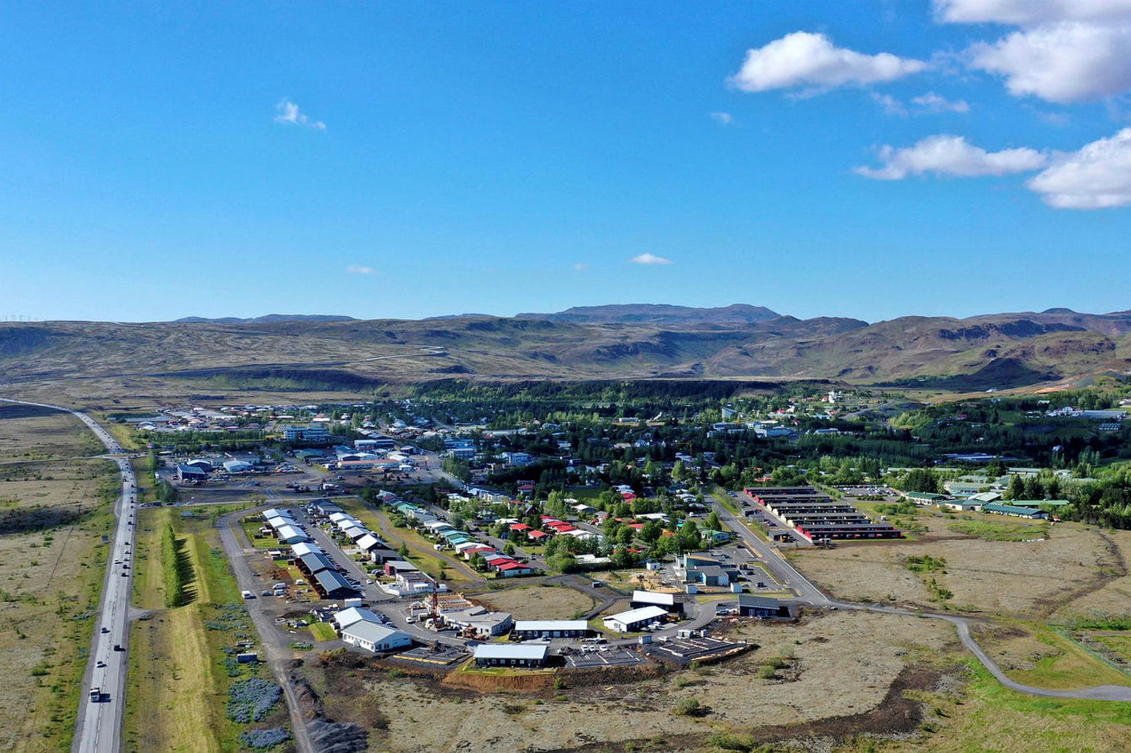 Frá Hveragerði.