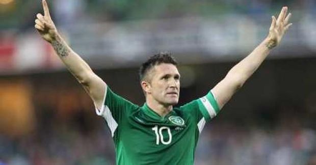 Robbie Keane er leikja- og markahæstur í sögu írska landsliðsins í knattspyrnu.