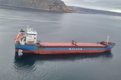 Flutningaskipið strandaði 18. apríl en var dregið til Akureyrar í byrjun mánaðar. Sérfræðingar ætla að …