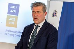 Bjarni Benediktsson segir ekki svigrúm fyrir launahækkanir á opinbera markaðinum umfram það sem samið var …