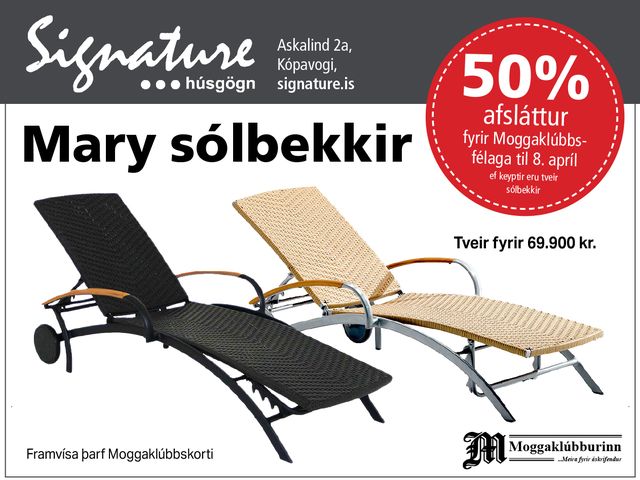 Signature - Sólbekkir