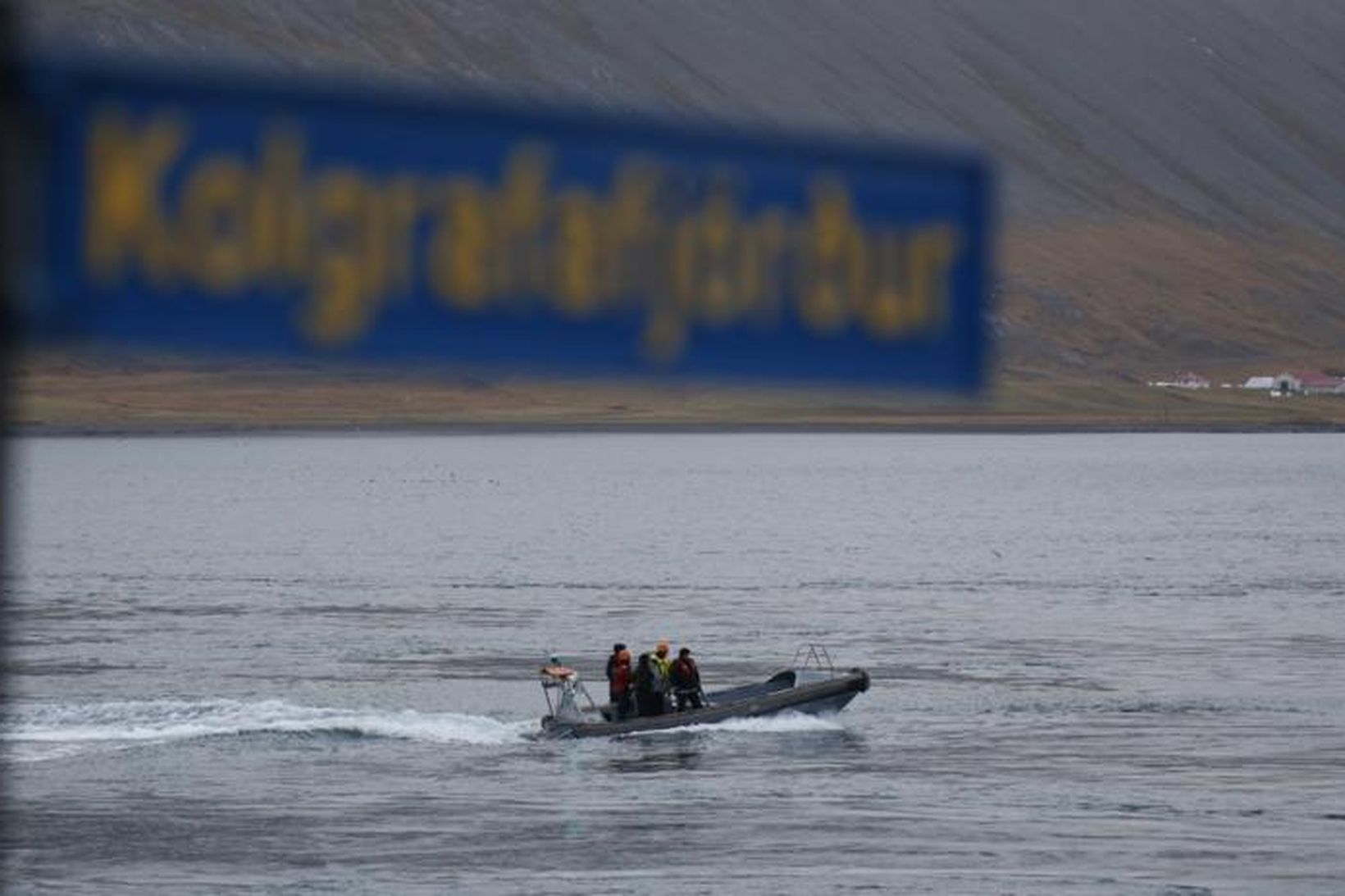 Í Kolgrafafirði.