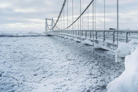 The bridge over Jökulsá á Fjöllum.