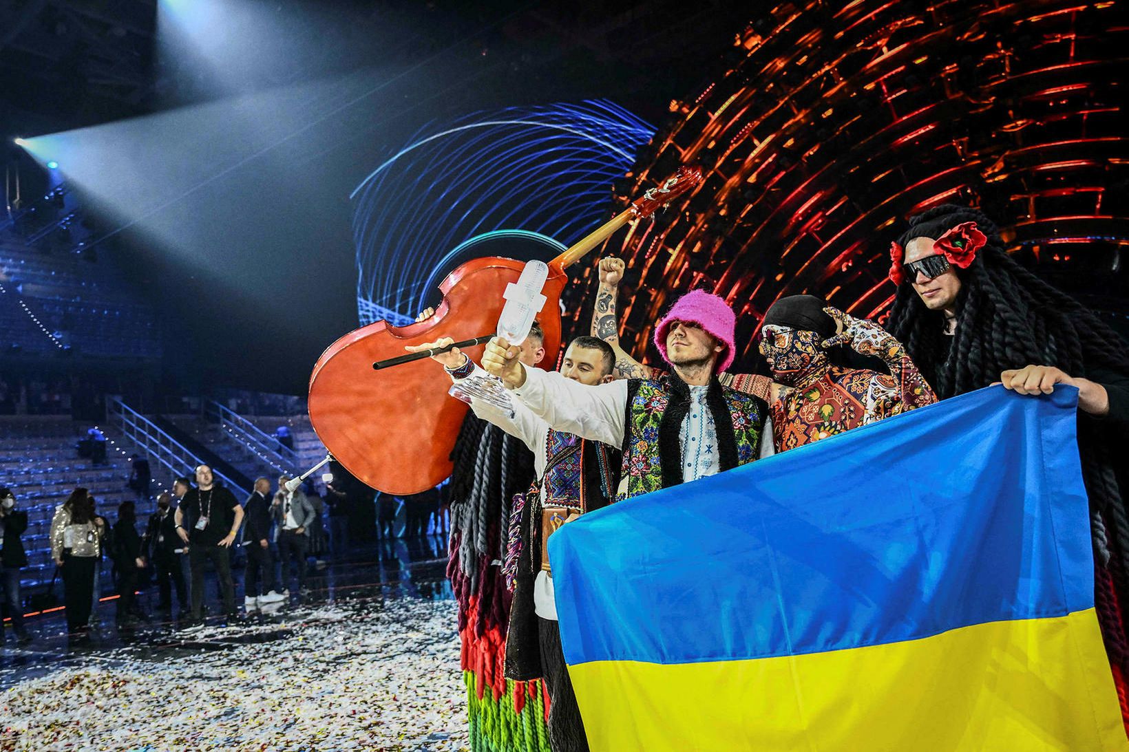 Úkraína bar sigur úr býtum í Eurovision í ár og …