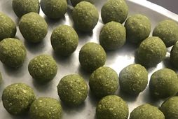 Matcha orkukúlur sem halda þér gangandi.
