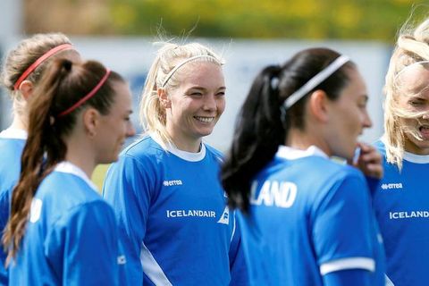 The team in training.