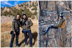 Bradley Cooper tókst á við ótal áskoranir ásamt Bear Grylls.