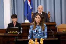 Katrín Jakobsdóttir forsætisráðherra segist skynja smávægilegan titring vegna uppfærðrar samgönguáætlunar en það sé eðlilegt þegar …