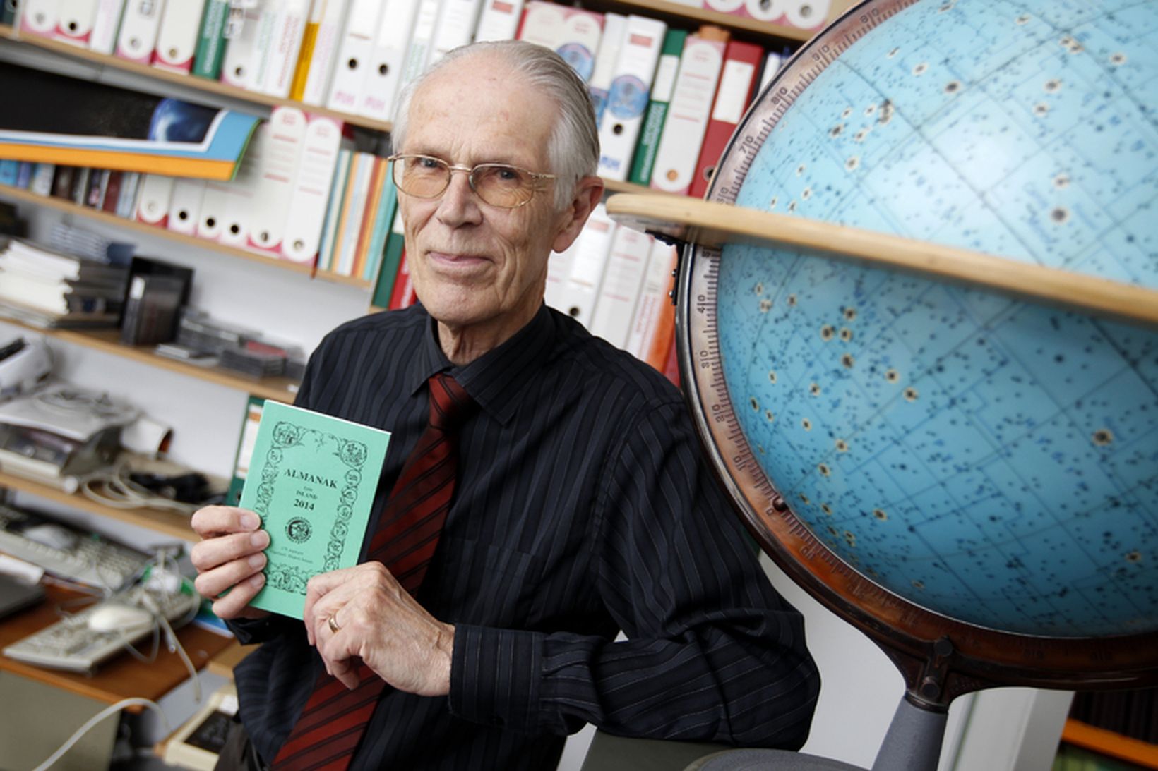 Dr. Þorsteinn Sæmundsson, stjörnufræðingur hjá Raunvísindastofnun Háskóla Íslands.