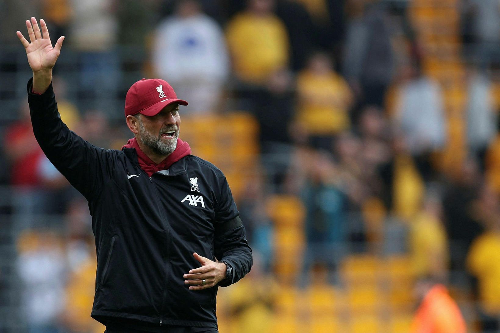 Jürgen Klopp er mjög vinsæll hjá stuðningsmönnum Liverpool.