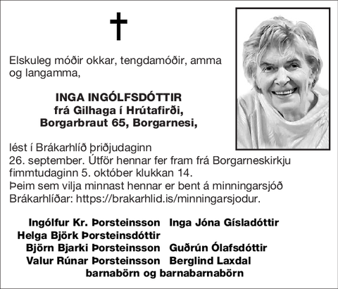 Inga Ingólfsdóttir