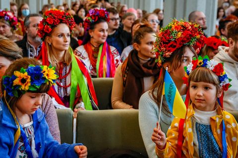 From the peace concert at Hallgrímskirkja church.