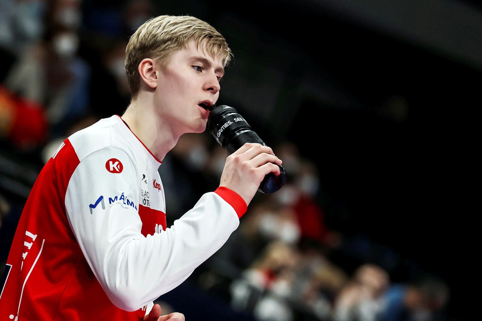 Viktor Gísli skellti í lás