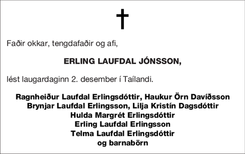 Erling Laufdal Jónsson,