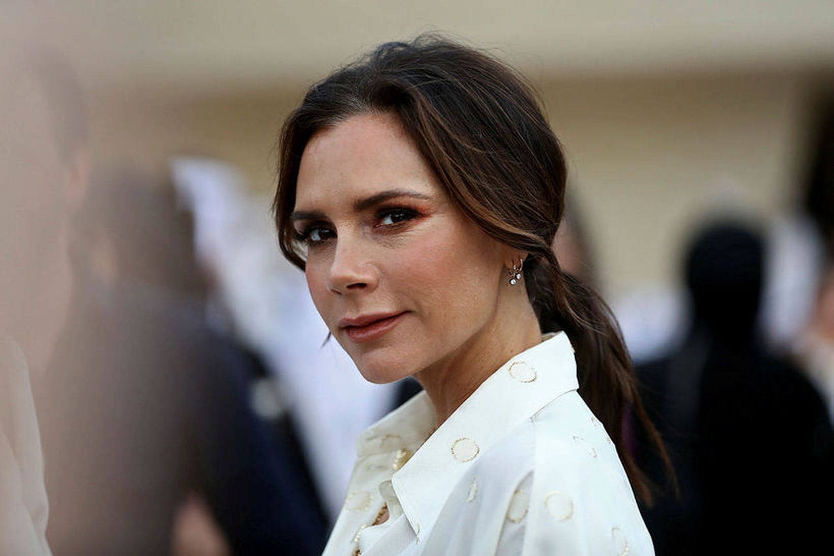 Victoria Beckham er að gera góða hluti í tískuheiminum. Eitthvað …