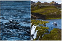 Ljósmyndarinn Benjamin Hardman var einn þeirra sem komu að tökum á auglýsingunum.