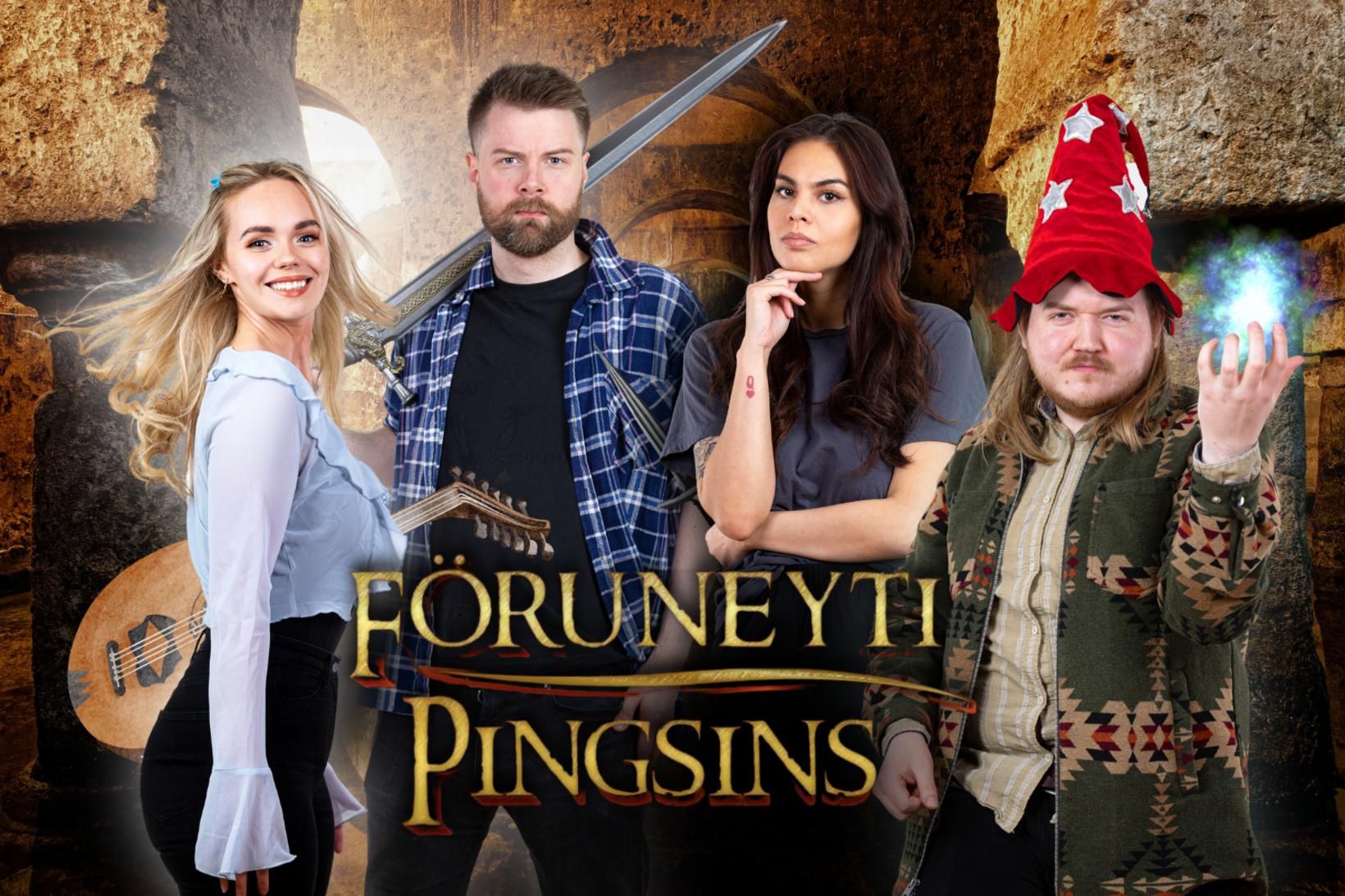 Föruneyti Pingsins stýrir nýjum þætti sem hefst á morgun.