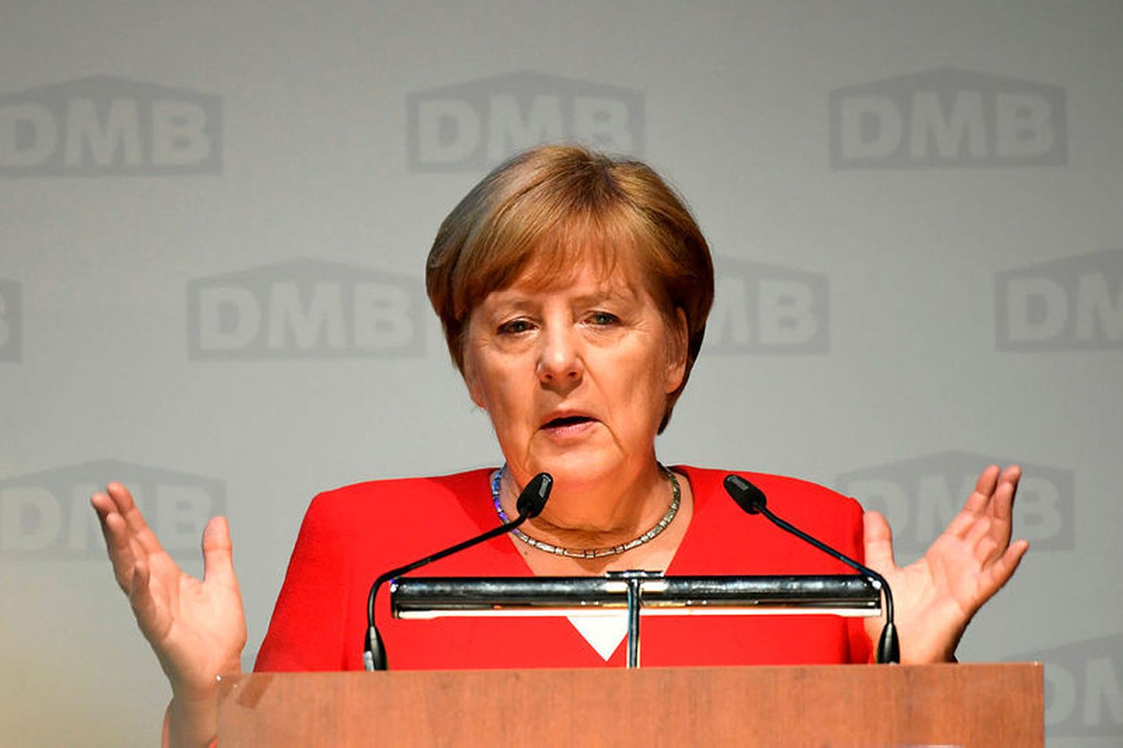 Angela Merkel.