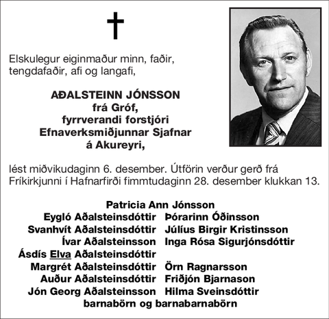 Aðalsteinn Jónsson