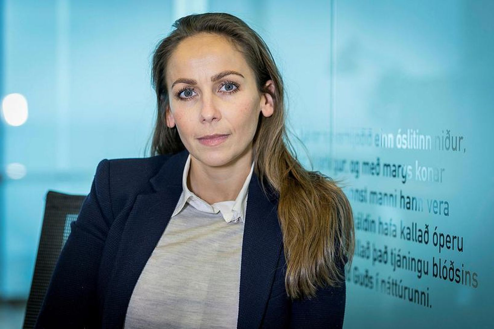 Heiðrún Lind Marteinsdóttir, framkvæmdastjóri SFS, hélt til loðnuveiða með Víkingi …