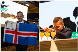 Glæsileg frammistaða hjá Grétari Matthíassyni á Heimsmeistaramóti barþjóna en hann tryggði sér sæti í undanúrslitum …