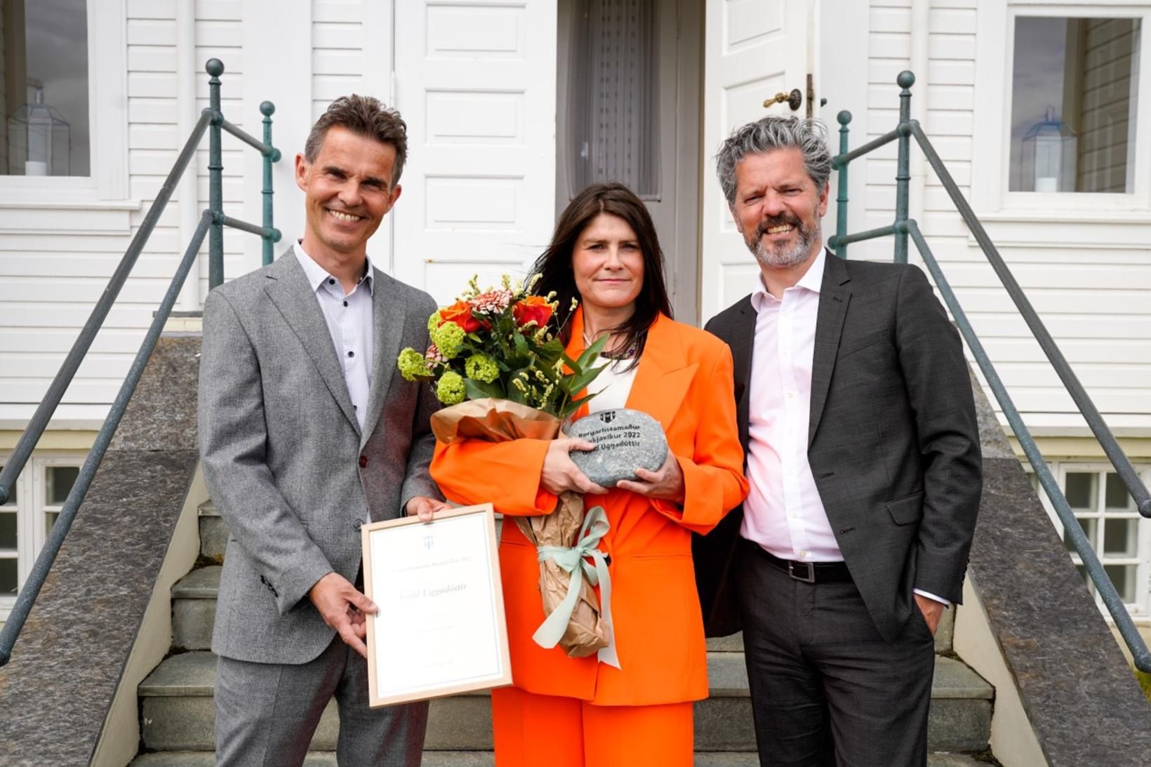Skúli Helgason, Ísold Uggadóttir og Dagur B. Eggertsson.